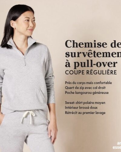 AMAZON ESSENTIALS - FLEECE COL CAMIONNEUR