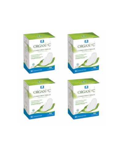 Organyc Serviettes flux normal 100% Certified Organic Cotton