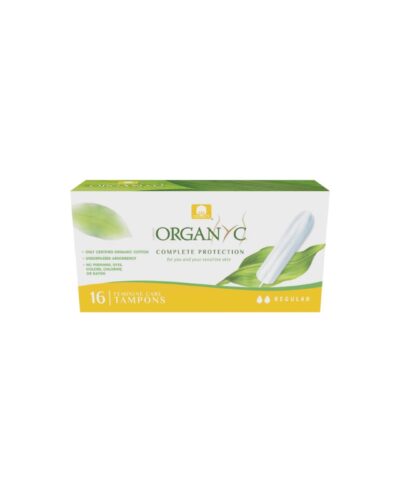 Organyc Tampons 100% organic cotton certified REGULAR
